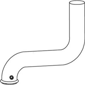 DIN68519 Exhaust pipe middle (;EURO 5;x780mm) fits: SCANIA P,G,R,T 11.7D 9