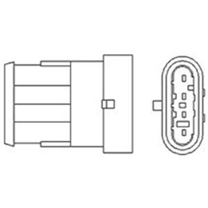 466016355044 Lambda Sensor MAGNETI MARELLI - Top1autovaruosad