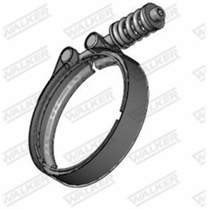 WALK82085 Exhaust clip fits: OPEL ASTRA H, ASTRA H GTC, ASTRA J, ASTRA J GT