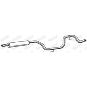 WALK23035 Exhaust system middle silencer fits: SAAB 9 3, 9 3X 2.0/2.0ALK 09