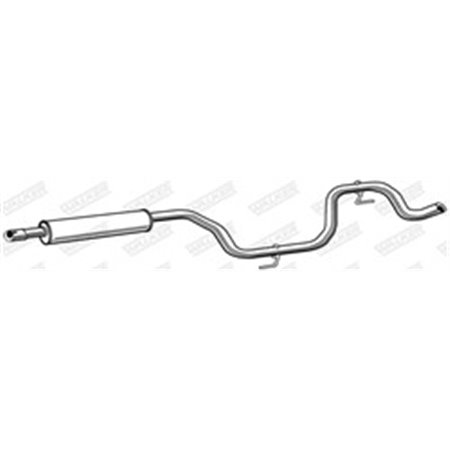 WALK23035 Exhaust system middle silencer fits: SAAB 9 3, 9 3X 2.0/2.0ALK 09
