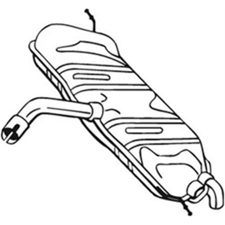 233-803 Lõppsummuti BOSAL