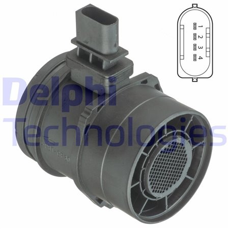 AF10396-12B1 Mass Air Flow Sensor DELPHI