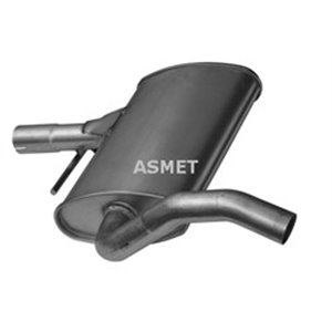 ASM03.037 Exhaust system front silencer fits: VW GOLF III, VENTO 1.6/1.9D/2