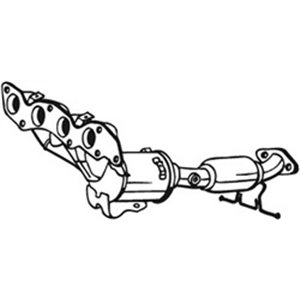 BOS090-135 Catalytic converter fits  FORD - Top1autovaruosad