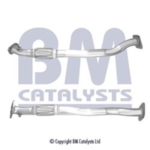 BM50473 Exhaust pipe fits: FIAT BRAVO II; LANCIA DELTA III 1.6D 09.07 12.