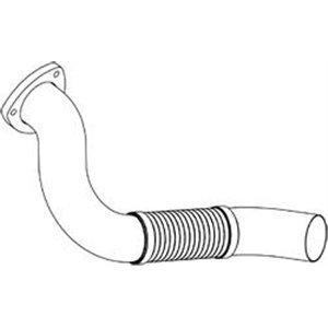 DIN48293 Exhaust pipe