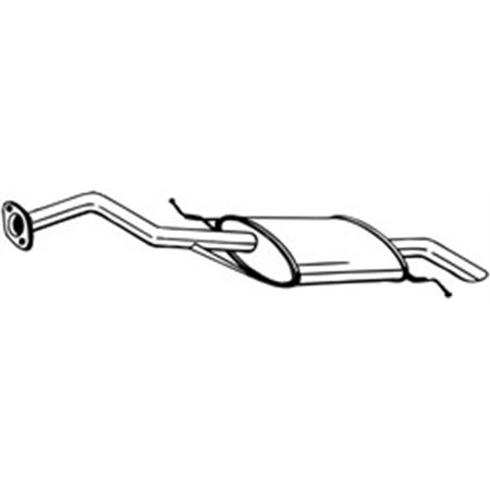 278-837 Rear Muffler BOSAL