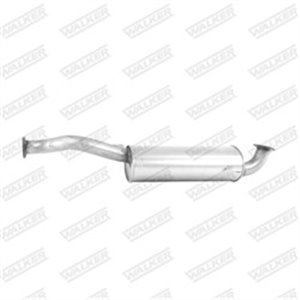 WALK22586 Exhaust system middle silencer fits: OPEL FRONTERA B 2.2D 09.98 0