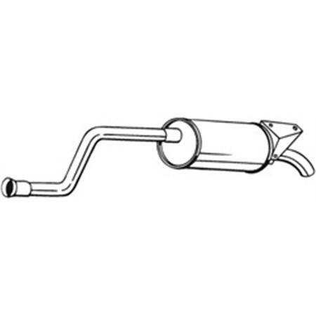 279-953 Rear Muffler BOSAL