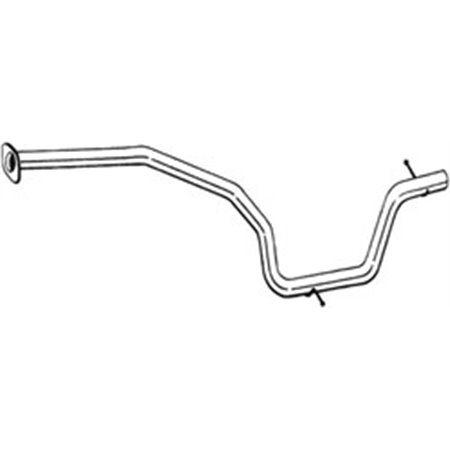 850-163 Exhaust Pipe BOSAL