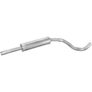 0219-01-02367P Exhaust system muffler middle (length: 1000mm) fits: SEAT AROSA; 