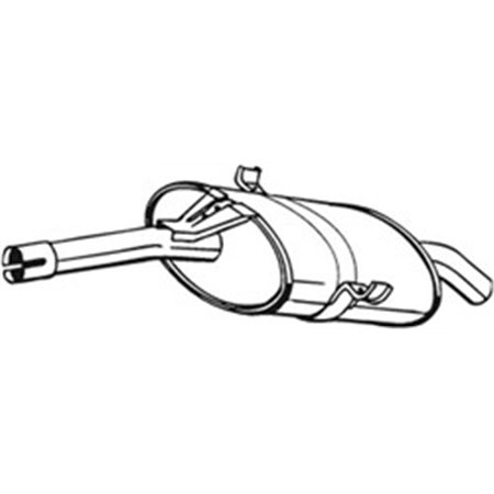 228-331 Rear Muffler BOSAL