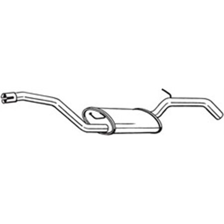 280-295 Rear Muffler BOSAL