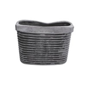 AUG56631 Air filter connecting pipe (corrugated, rectangular) fits: SCANIA