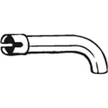 700-019 Exhaust Pipe BOSAL