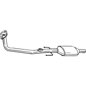 BOS099-819 Catalytic converter fits: TOYOTA STARLET 1.3 01.96 07.99