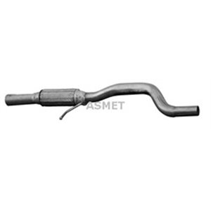 ASM16.078 Exhaust pipe front (flexiblex840mm) fits: FIAT SEICENTO / 600 1.1