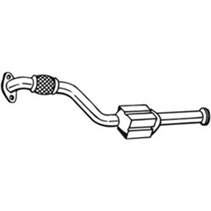 099-592 Catalytic Converter BOSAL - Top1autovaruosad