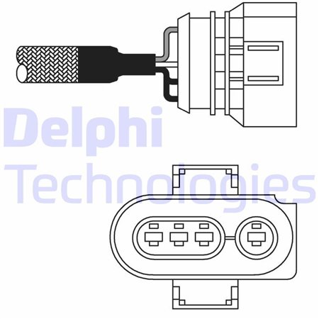ES10979-12B1 Lambda Sensor DELPHI