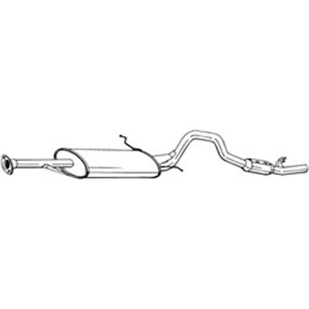 287-511 Rear Muffler BOSAL