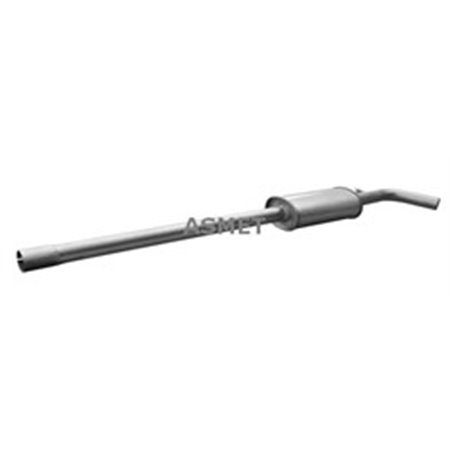 ASM10.135 Exhaust system rear silencer fits: RENAULT FLUENCE, GRAND SCENIC 