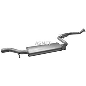 ASM18.009 Exhaust system middle silencer fits: VOLVO S40 I, V40 1.6/1.8/2.0