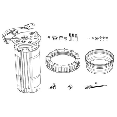 F 01C 600 245 Heating, tank unit (urea injection) BOSCH