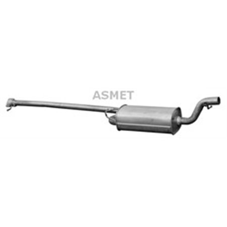 ASM07.172 Exhaust system front silencer fits: FORD FOCUS I 2.0 10.98 11.04