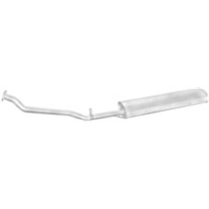 0219-01-13137P Exhaust system middle silencer fits: MERCEDES MB (W631) 2.4D 02.8