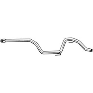 BOS900-015 Exhaust pipe middle fits: ALFA ROMEO 159 1.9D 09.05 11.11