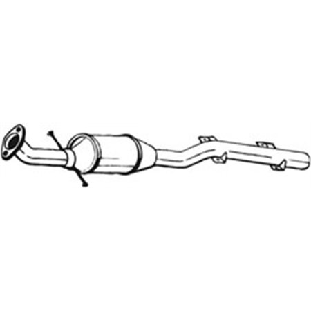 BOS099-275 Catalytic converter fits: FORD FOCUS I 1.6 10.98 03.05