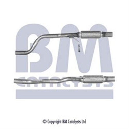 BM50027 Exhaust pipe middle (x790mm) fits: FIAT SEICENTO / 600 1.1 01.98 