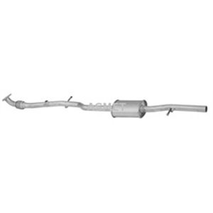 ASM05.151 Exhaust system middle silencer fits: OPEL AGILA 1.2 09.00 12.07