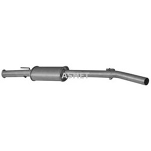 ASM10.074 Exhaust system middle silencer fits: RENAULT CLIO II, THALIA I 1.