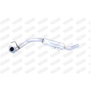 WALK22587 Exhaust system muffler rear (length: 1070mm) fits: OPEL FRONTERA 