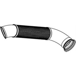 DIN67122 Exhaust pipe (length:950mm) fits: SCANIA K DC13.112 DC9E.02 01.06