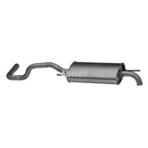 ASM19.021 Exhaust system rear silencer fits: SEAT IBIZA II 1.0/1.4 09.93 02