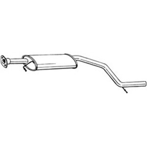 BOS281-067 Exhaust system middle silencer fits: FORD MONDEO III 1.8/2.0 10.0