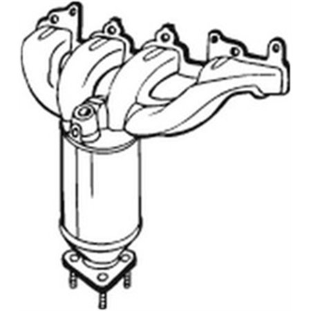 090-532 Catalytic Converter BOSAL