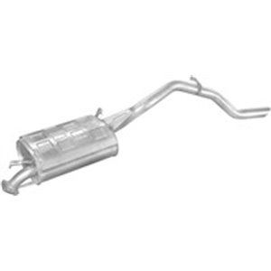 0219-01-02552P Exhaust system rear silencer fits: SUZUKI IGNIS I, IGNIS II 1.3/1