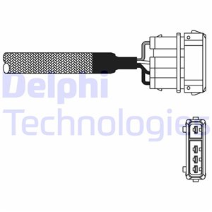 ES10976-12B1 Lambdaandur (juhtmete kogus 4, 540mm) sobib: AUDI A4 B5 BMW 3 (E