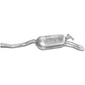 0219-01-01338P Exhaust system rear silencer fits: MERCEDES 124 (W124), E (W124) 