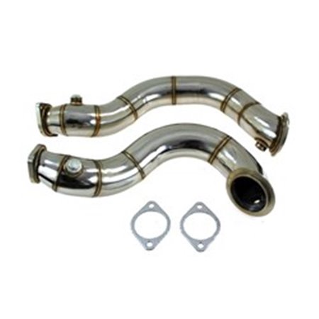 MG-DP-018 Downpipe, stainless steel (set) fits: BMW E82