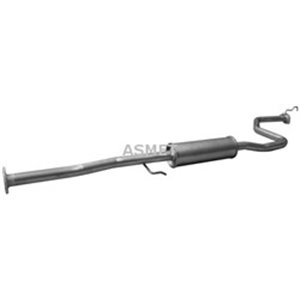 ASM13.006 Exhaust system front silencer fits: HONDA CIVIC VI 1.4 11.95 02.0