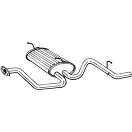 281-385 Rear Muffler BOSAL