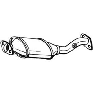 099-449 Catalytic Converter BOSAL - Top1autovaruosad