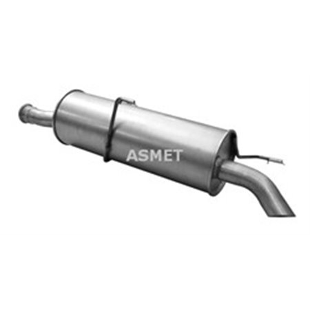 ASM08.015 Exhaust system rear silencer fits: PEUGEOT 306 1.8/2.0 07.94 04.0