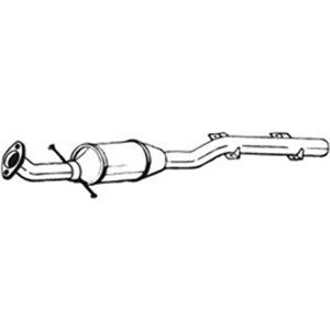 BOS099-277 Catalytic converter fits: FORD FOCUS I 1.4 10.98 03.05