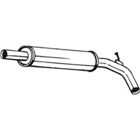 227-109 Centre Muffler BOSAL